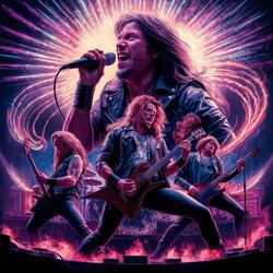 High energy rock shows