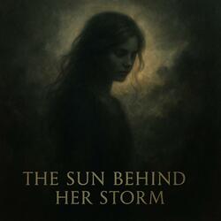 The Sun Behind Her Storm