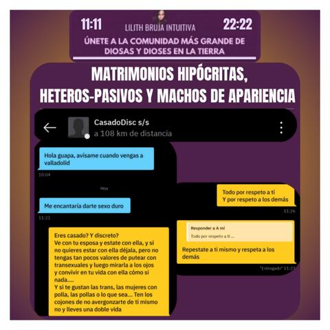 MATRIMONIOS HIPÓCRITAS, HETEROS-PASIVOS Y MACHOS DE APARIENCIA