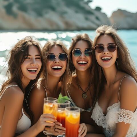 Sicilian sunset aperitif