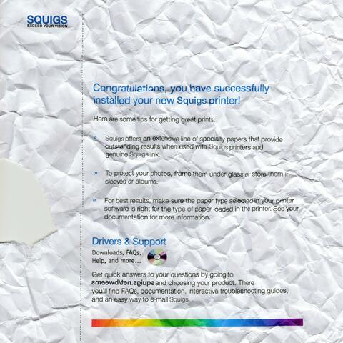 SQUIGS: EXCEED YOUR VISION