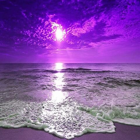purple sunrise