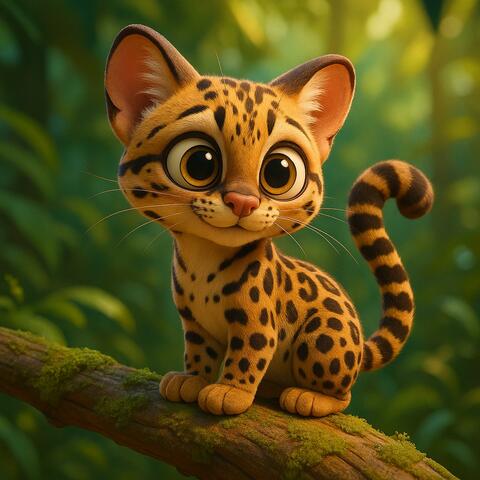 The Margay (Leopardus wiedii) Educational Song for Kids | Nursery Rhymes
