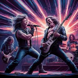 Aggressive hard rock energy