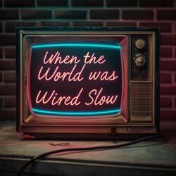 When the World Was Wired Slow