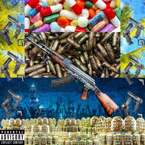 draco with a lazer beam