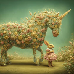 Mimi Sat on Plantacorn (From Wild Tales by a 5 Year Old)