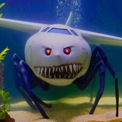 SPIDER PLANE EATER