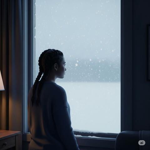 Nevica,bianco silenzio scende piano