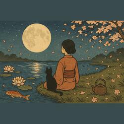 Falling Petals Moment