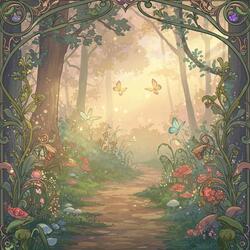 Dawn in the Forest