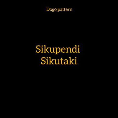 Sikupendi sikutaki (nishamove on)