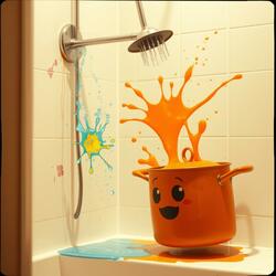 I shat in the shower