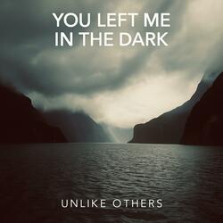 You left me in the dark