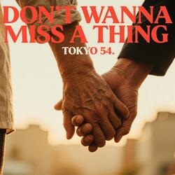 Don't wanna miss a thing