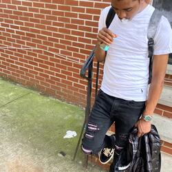 On my own