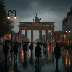 Regen in Berlin (und die Welt brennt trotzdem)