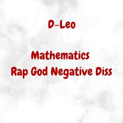 Mathematics Rap God Negative Disstrack