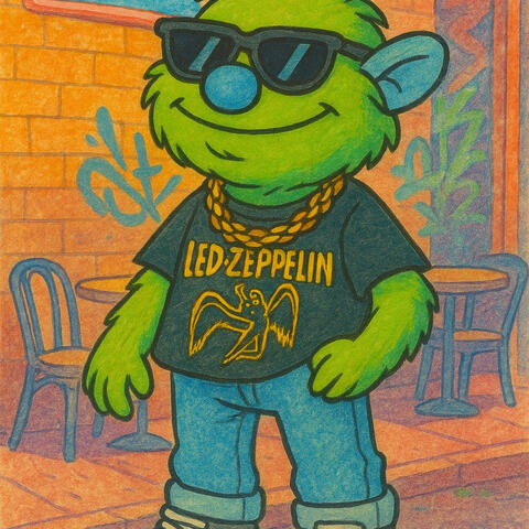 Jumped on sesame street