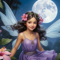 Cradle of Light, Hibiscus Fairy’s Lullaby for Tranquility