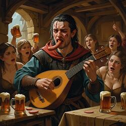 Coin For A Singing Man Wench