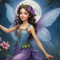 Quiet Forest at Midnight, Hibiscus Fairy’s Healing Piano