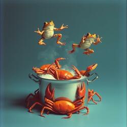 Steamed Crabs Just Ain't Boiling Frogs