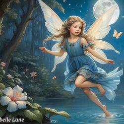 Relaxation Under Moonlight, Hibiscus Fairy’s Harp for the Soul