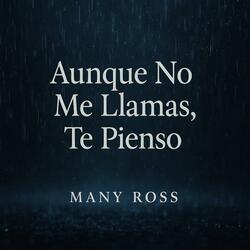 Many Ross (Aunque No Me Llamas, Te Pienso (Bachata de Desamor 2025 Estilo Romeo)