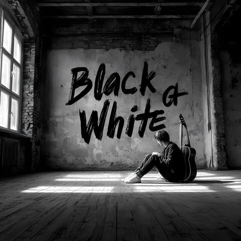 Black and white