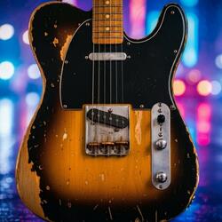 Expressive Blues in Am7