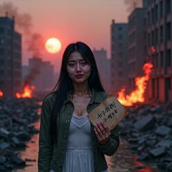 愛と戦火の中で (Ai to Senka no Naka de) In the Flames of Love – Во имя любви и войны