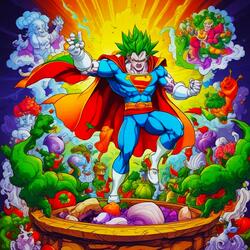 A Super Man Sayian DMT Trip (Hip Hop Instrumental)