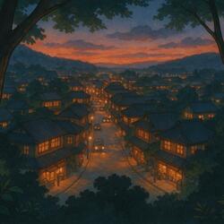 Glow of the Distant Town