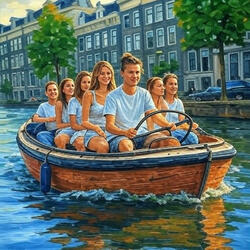 Mijn Boot In Amsterdam