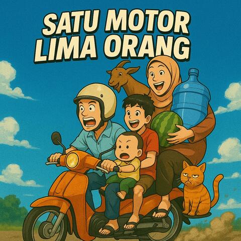 Satu Motor Lima Orang