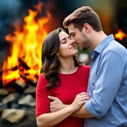 Two Soulmate's On Fire