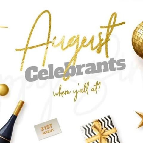 August celebrants shoutout