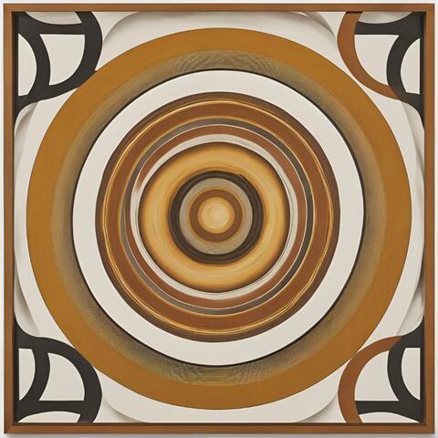 Chromatic Circle (Ocher)