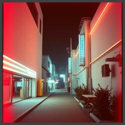 Where Neon Falls Quietly