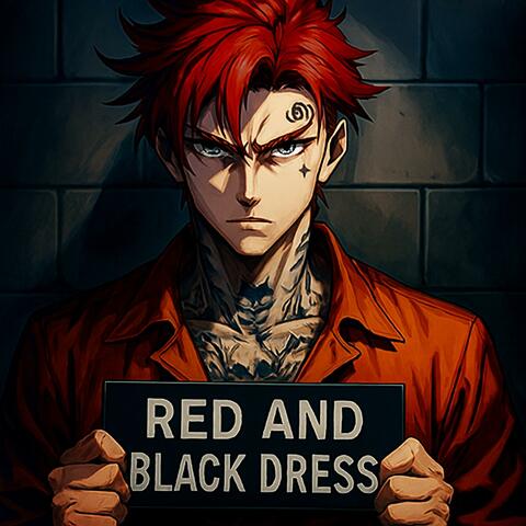 Red and Black Dress