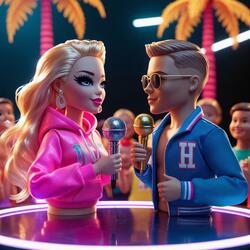 Cartoon Rap Battle #1: Barbie vs Ken