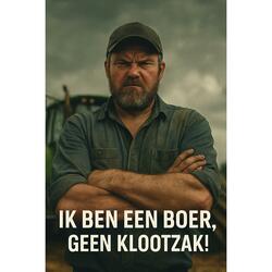 Ik ben een boer, geen klootzak!