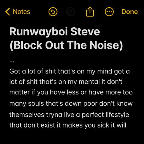 Block Out The Noise