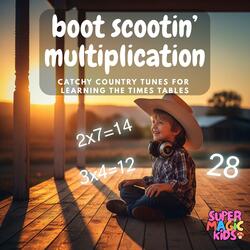 THREE (Learn 3 Times Tables Country Style)