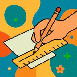 Line It Up with a Ruler!