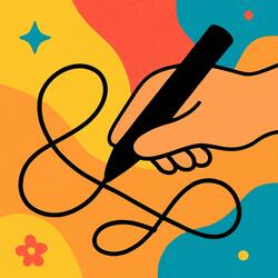 Draw, Trace, Loopity Line