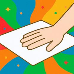 Lay it flat, smooth it out