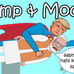 Trump and Modi flying | Funny rap