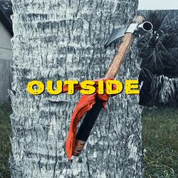 Outside